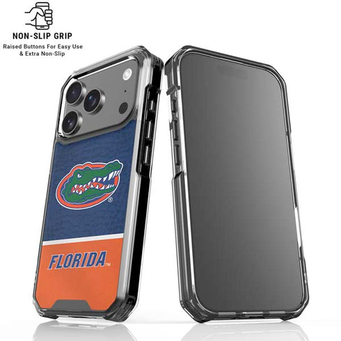 University of Florida Gators Logo iPhone 18 Pro Clear Case