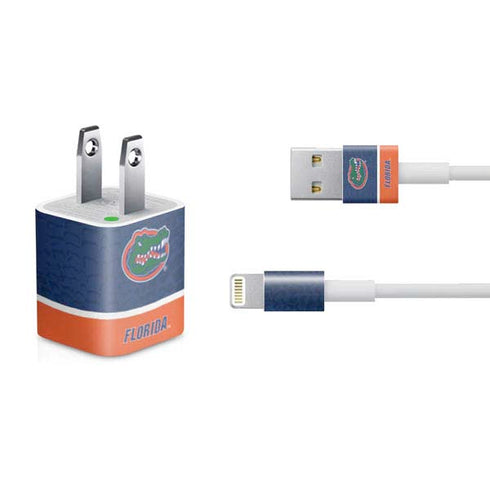 University of Florida Gators Logo iPhone Charger (5W USB) Skin