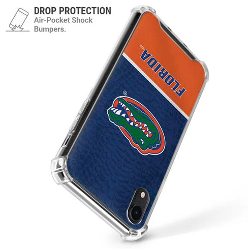 University of Florida Gators Logo iPhone XR Clear Case