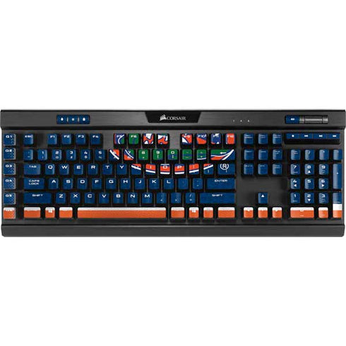 University of Florida Gators Logo K95 RGB PLATINUM Mechanical Gaming Keyboard Skin