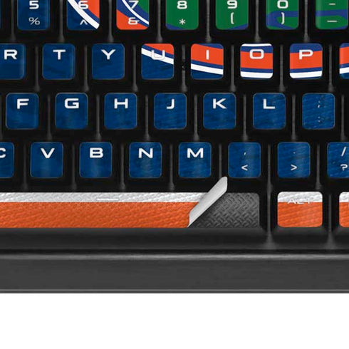 University of Florida Gators Logo K95 RGB PLATINUM Mechanical Gaming Keyboard Skin