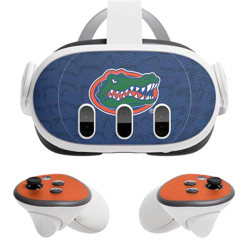 University of Florida Gators Logo Meta Quest 3 Skin