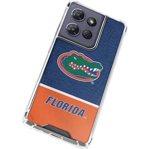 University of Florida Gators Logo Moto G 5G (2025) Clear Case
