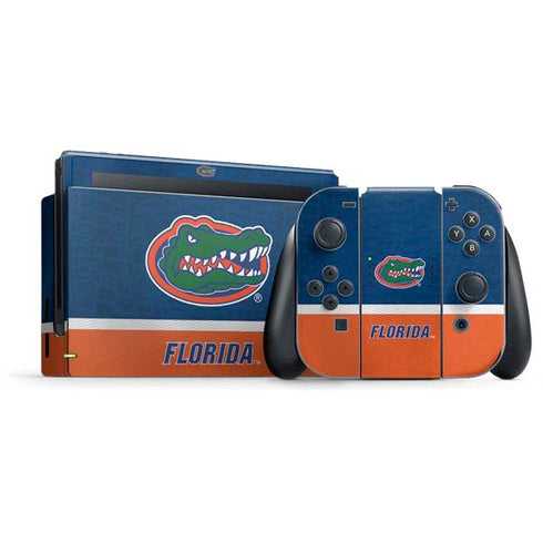 University of Florida Gators Logo Nintendo Switch Bundle Skin
