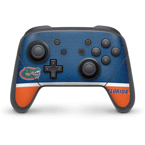 University of Florida Gators Logo Nintendo Switch Pro Controller Skin