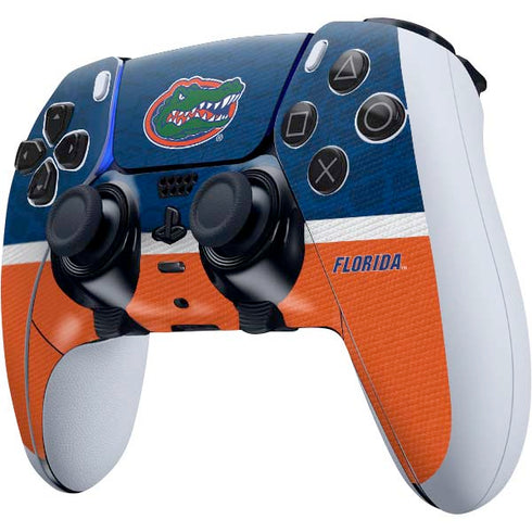 University of Florida Gators Logo PS5 DualSense Edge Pro Controller Skin