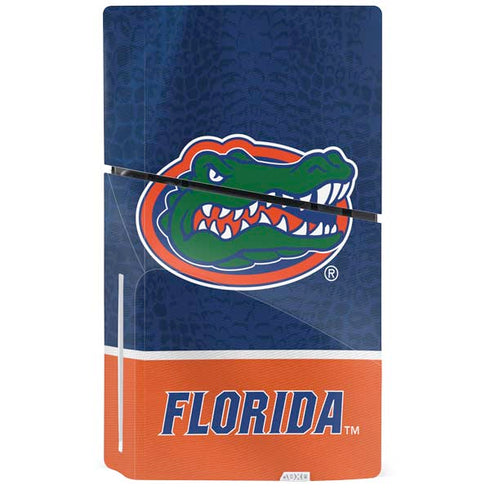 University of Florida Gators Logo PS5 Slim Disk Console Skin