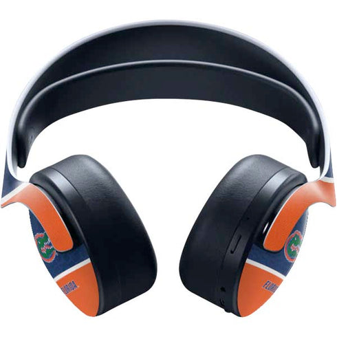 University of Florida Gators Logo PULSE 3D Wireless Headset for PS5 Skin