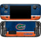 University of Florida Gators Logo Steam Deck Handheld Gaming Computer Skin