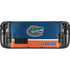University of Florida Gators Logo Steam Deck Handheld Gaming Computer Skin