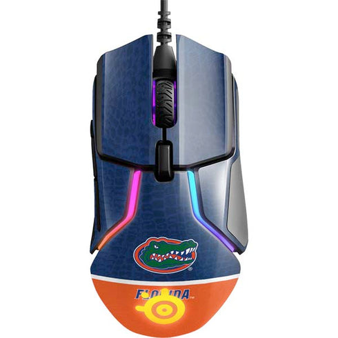 University of Florida Gators Logo SteelSeries Rival 600 Gaming Mouse Skin