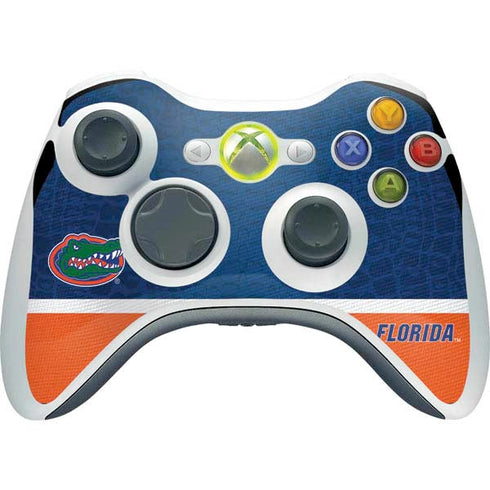 University of Florida Gators Logo Xbox 360 Wireless Controller Skin