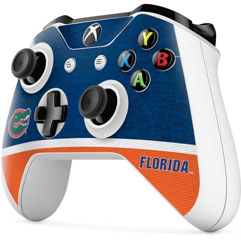 University of Florida Gators Logo Xbox One S All-Digital Edition Bundle Skin