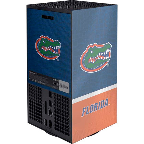 University of Florida Gators Logo Xbox Series X Console Skin