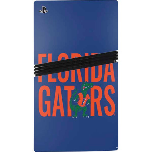 University of Florida Gators PS5 Pro Disk Console Skin