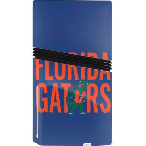 University of Florida Gators PS5 Pro Disk Console Skin