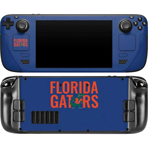 University of Florida Gators Steam Deck Handheld Gaming Computer Skin