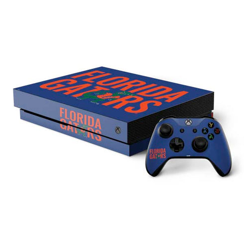 University of Florida Gators Xbox One X Bundle Skin