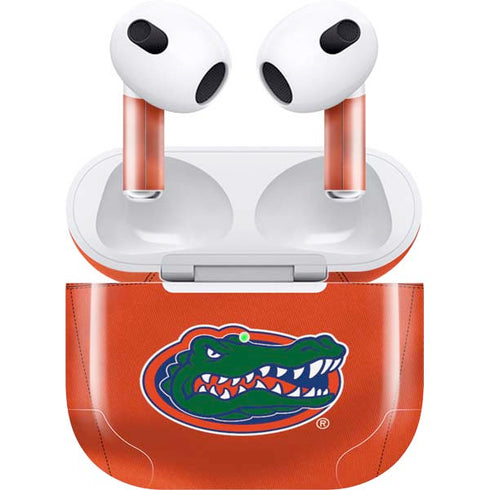 University of Florida Orange Jersey Apple AirPods (3rd Gen 2021) Skin