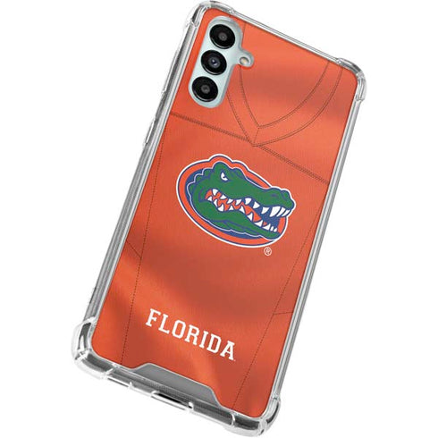University of Florida Orange Jersey Galaxy A14 5G Clear Case