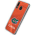 University of Florida Orange Jersey Galaxy A20 Clear Case