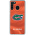 University of Florida Orange Jersey Galaxy A21 Clear Case