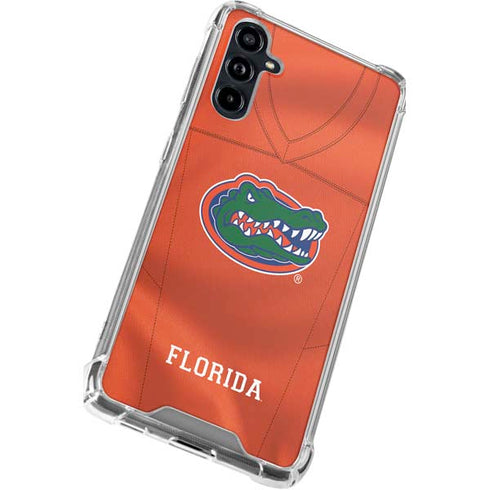University of Florida Orange Jersey Galaxy A54 5G Clear Case