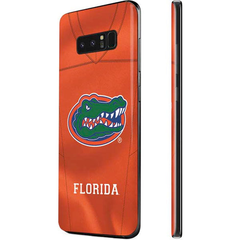 University of Florida Orange Jersey Galaxy Note 8 Skin