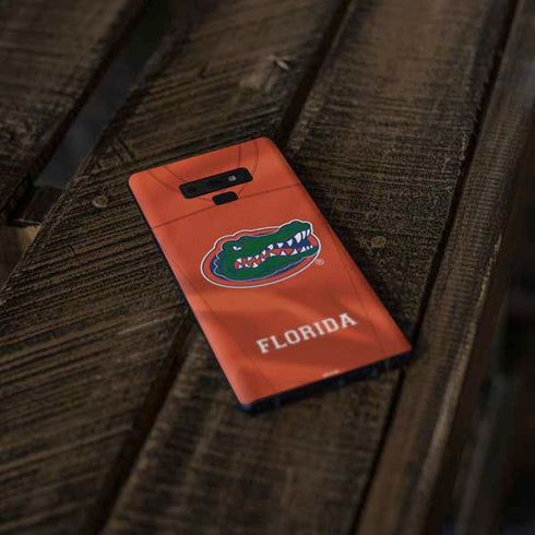 University of Florida Orange Jersey Galaxy Note 9 Skin