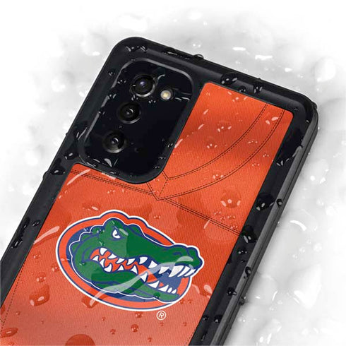 University of Florida Orange Jersey Galaxy Note20 5G Waterproof Case