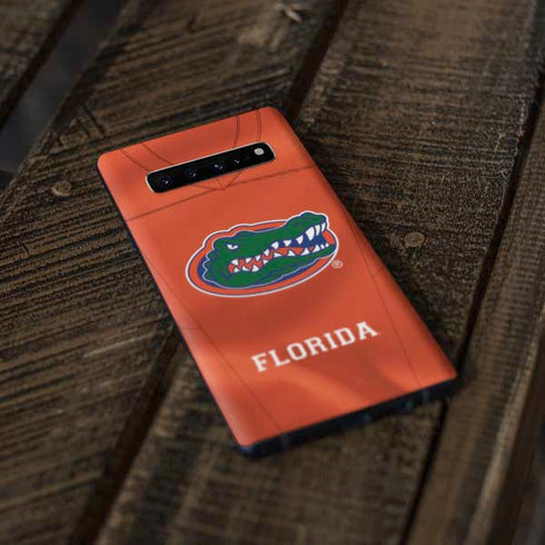 University of Florida Orange Jersey Galaxy S10 Plus Skin