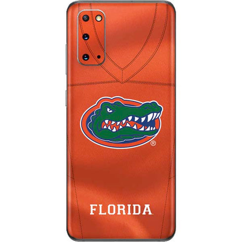 University of Florida Orange Jersey Galaxy S20 Skin