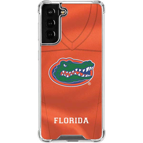 University of Florida Orange Jersey Galaxy S22 Plus Clear Case