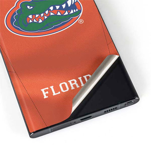 University of Florida Orange Jersey Galaxy S22 Ultra Skin