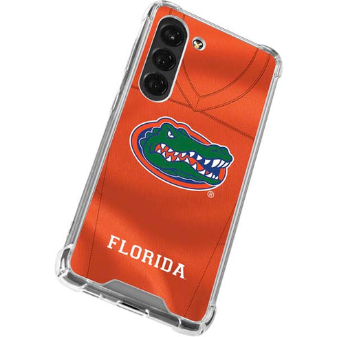 University of Florida Orange Jersey Galaxy S23 Clear Case