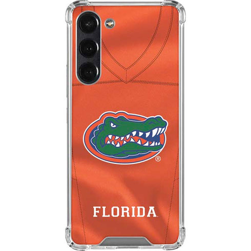 University of Florida Orange Jersey Galaxy S23 FE Clear Case