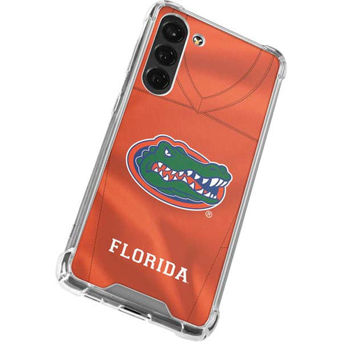 University of Florida Orange Jersey Galaxy S23 FE Clear Case