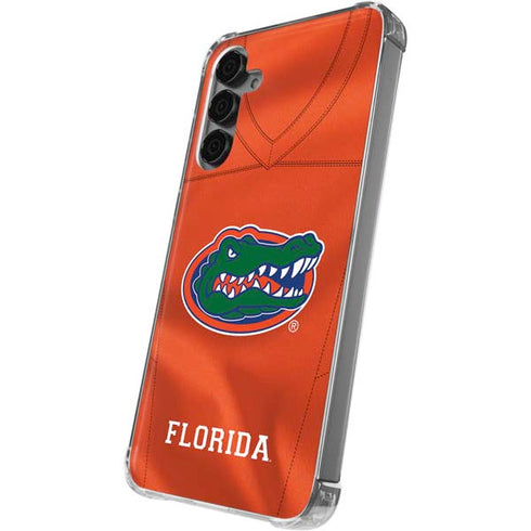 University of Florida Orange Jersey Galaxy S24 Plus Clear Case