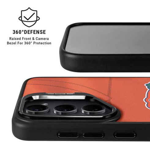 University of Florida Orange Jersey Galaxy S24 Plus Kickstand Case