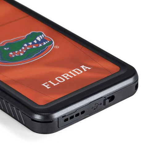 University of Florida Orange Jersey Galaxy S24 Plus Waterproof Case