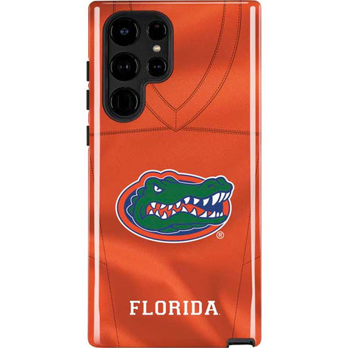 University of Florida Orange Jersey Galaxy S25 Ultra Impact Case