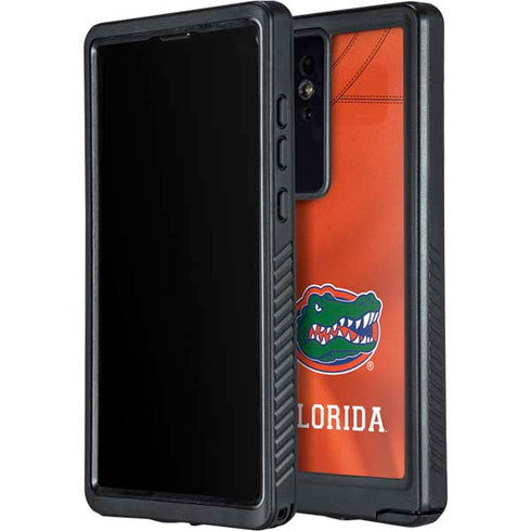 University of Florida Orange Jersey Galaxy S24 Ultra Waterproof Case