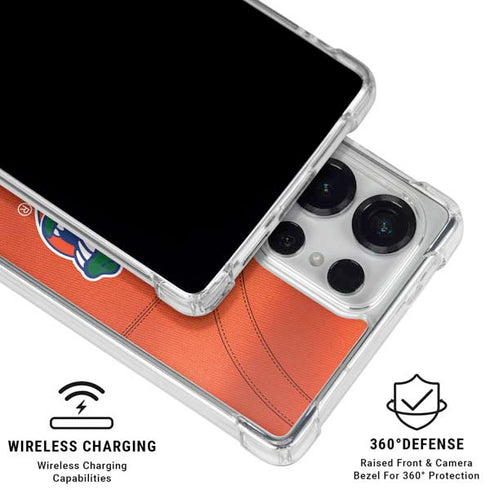 University of Florida Orange Jersey Galaxy S25 Ultra Clear Case