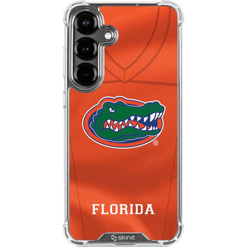 University of Florida Orange Jersey Galaxy S26 Clear Case