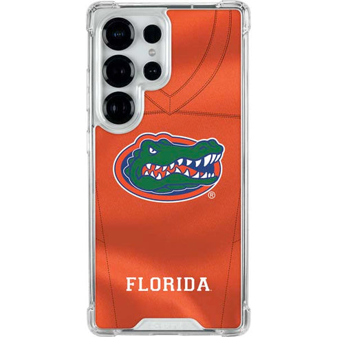 University of Florida Orange Jersey Galaxy S26 Ultra Clear Case