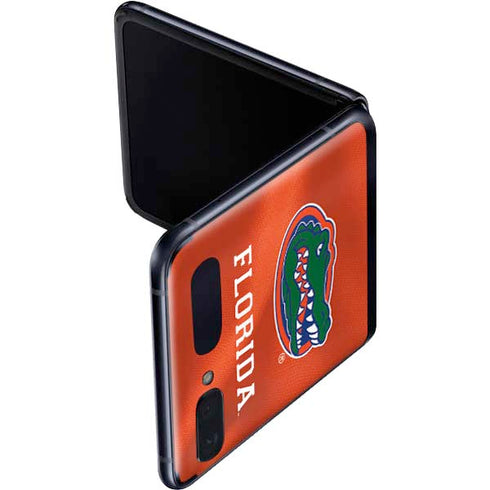 University of Florida Orange Jersey Galaxy Z Flip Skin
