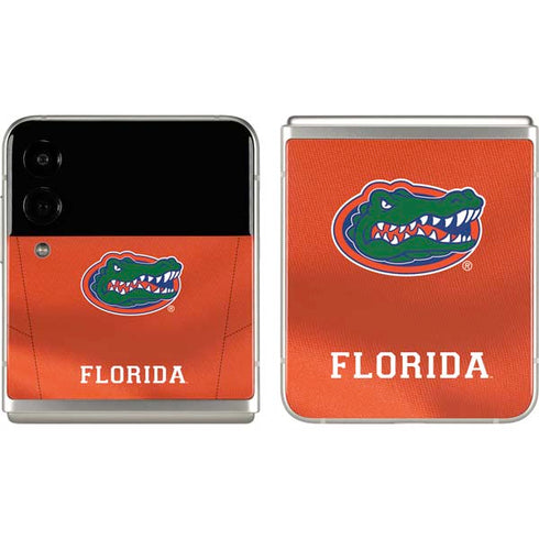 University of Florida Orange Jersey Galaxy Z Flip3 5G Skin