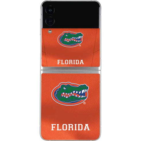 University of Florida Orange Jersey Galaxy Z Flip3 5G Skin