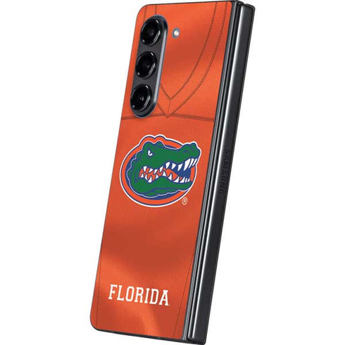 University of Florida Orange Jersey Galaxy Z Fold5 5G Skin