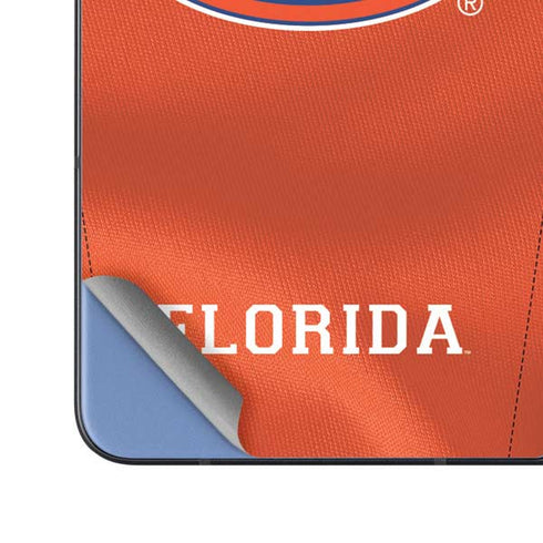 University of Florida Orange Jersey Galaxy Z Fold5 5G Skin